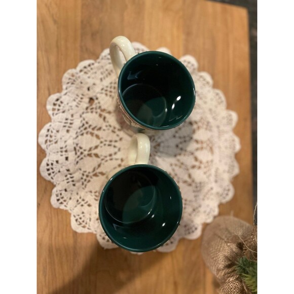 Vintage '91 Kris Kringle Potpourri Press Christmas Mugs - Picture 3 of 10